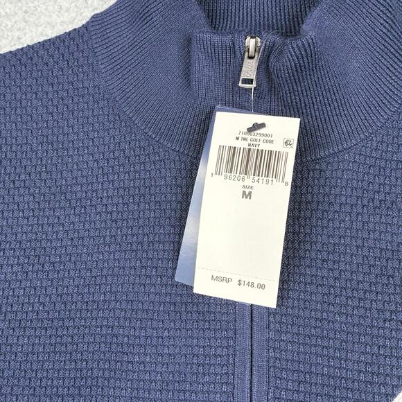Polo Ralph Lauren Fleece Men’s Medium Blue 1/4 Zip Paris Olympics 2024 NWT - Picture 3 of 9